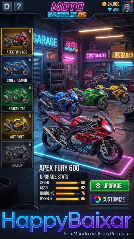 Moto Wheelie 3D screenshot
