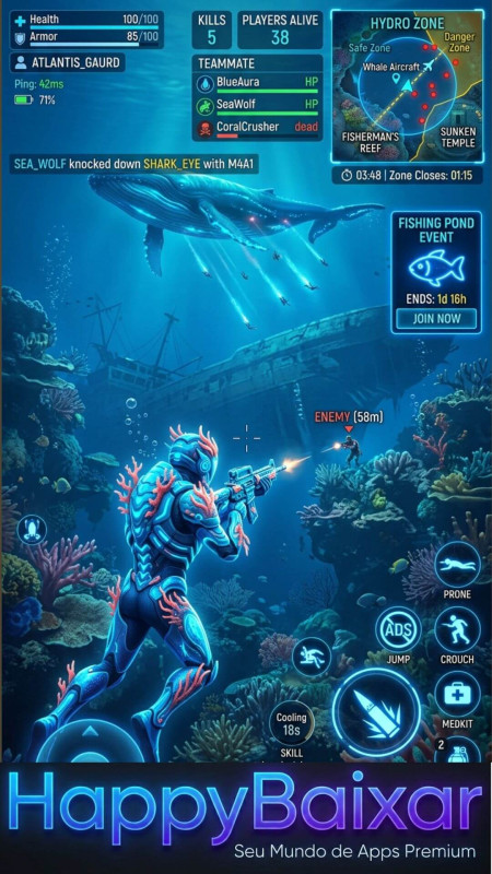 Free Fire – Undersea Mystery screenshot