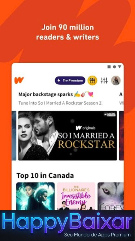 Wattpad – Read Write Stories screenshot