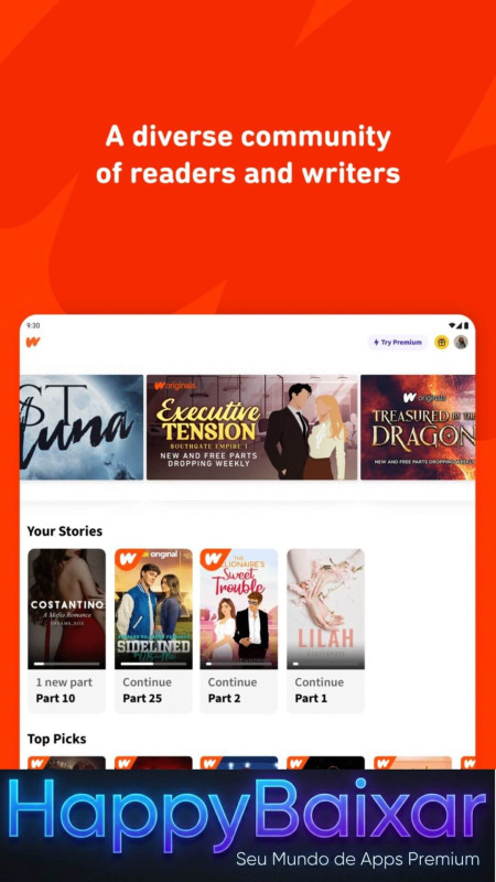 Wattpad – Read Write Stories screenshot