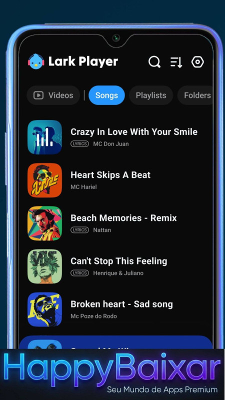 Lark Player: Music Player &amp; MP3 screenshot