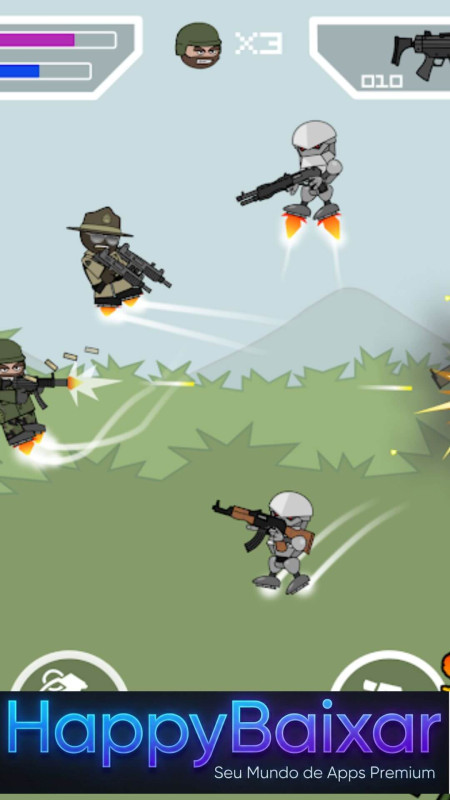 Mini Militia Classic : DA2 MMC screenshot