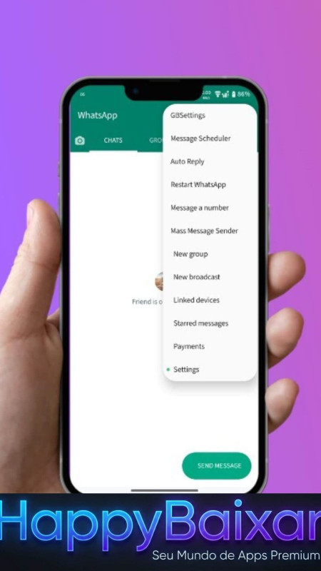 GBWhatsApp Rosa screenshot