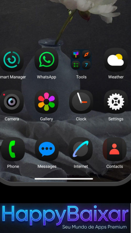OnePro (Dark) – Icon Pack screenshot