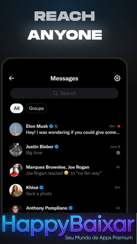 X (anteriormente Twitter) screenshot
