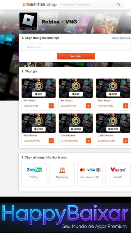 Roblox VNG screenshot