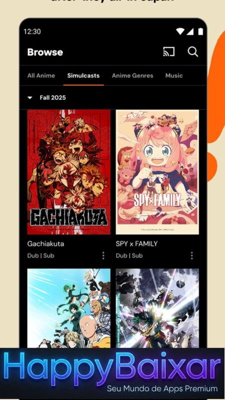 Crunchyroll: Watch Anime &amp; Manga screenshot