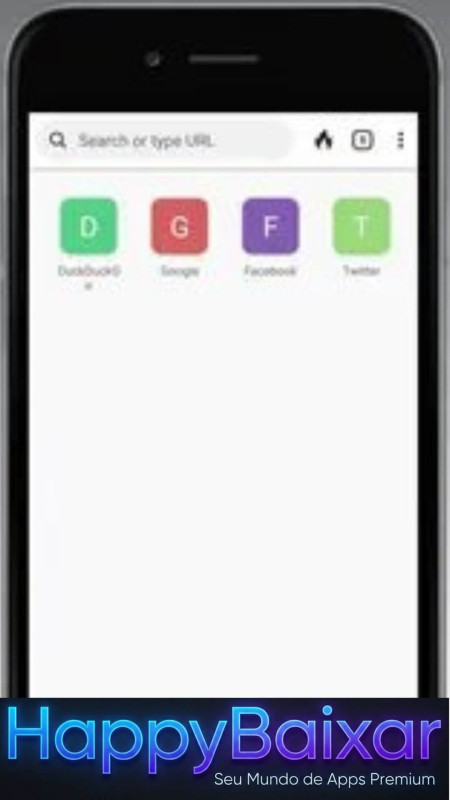Privacy Browser screenshot