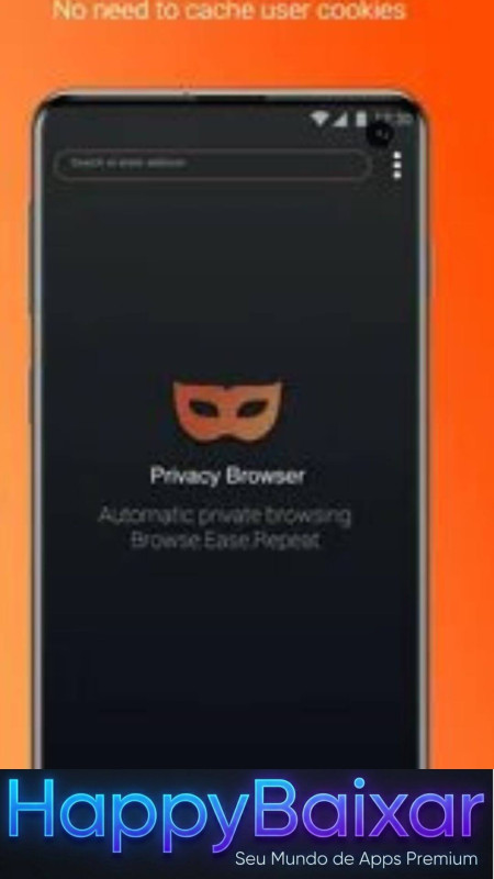 Privacy Browser screenshot
