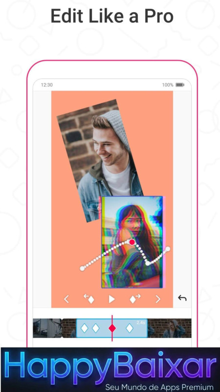 Funimate Music Video Clip Editor screenshot