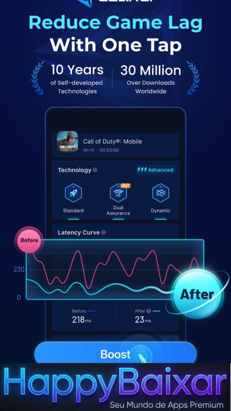 Gearup Game Booster Lower Lag screenshot