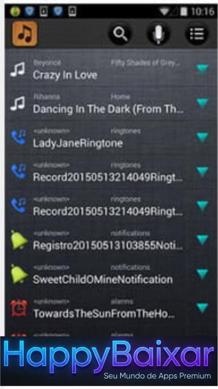 Zedge Ringtones screenshot