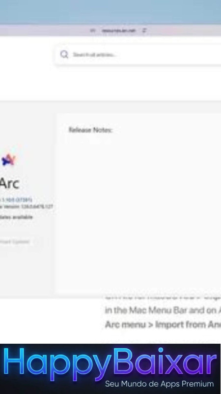 ARC Browser screenshot