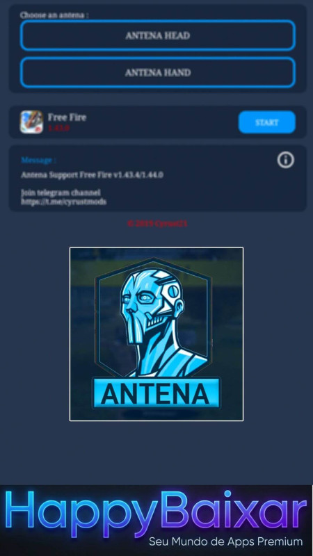 Antena View Free Fire screenshot