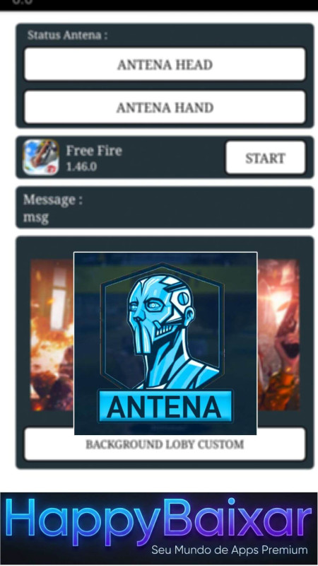 Antena View Free Fire screenshot