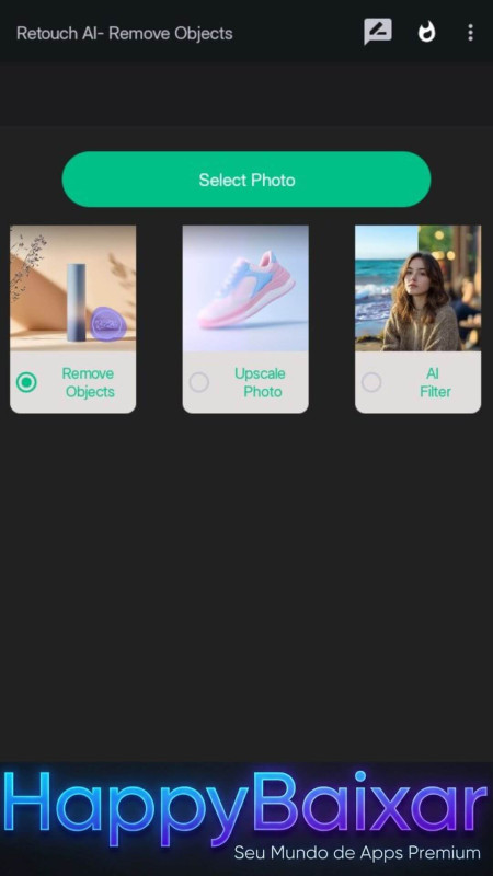 Retouch Remove Objects Editor screenshot